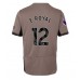 Tottenham Hotspur Emerson Royal #12 Tredjedrakt Dame 2023-24 Kortermet